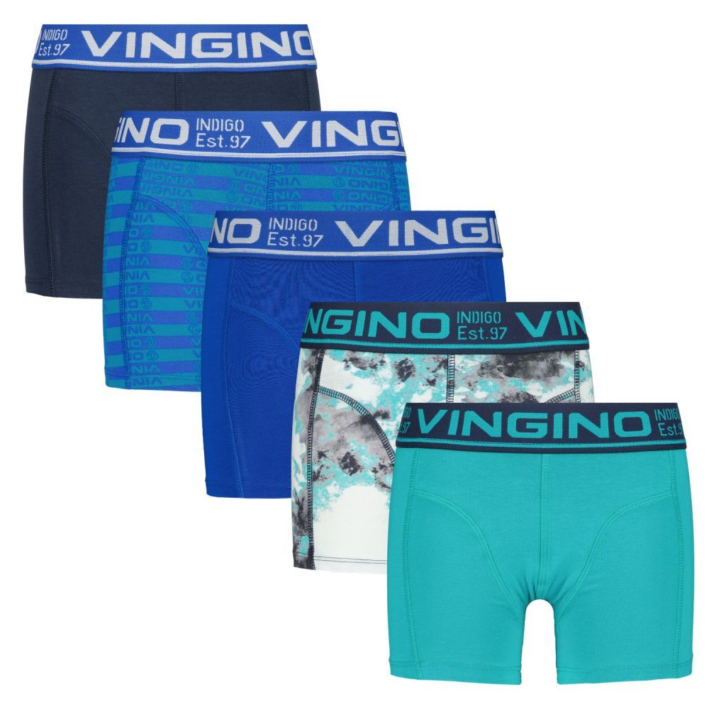 Vingino VN7507 Ondergoed 5-Pack Blauw