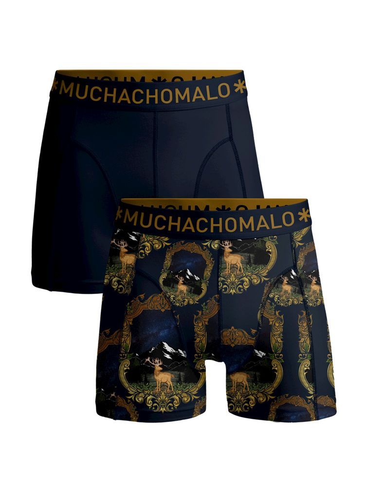 Muchachomalo MU1350 Ondergoed 2-Pack Blauw