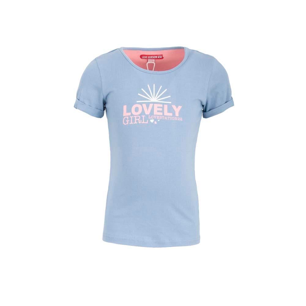 Lovestation22 LOVE1235 T-Shirt Gigi Blauw