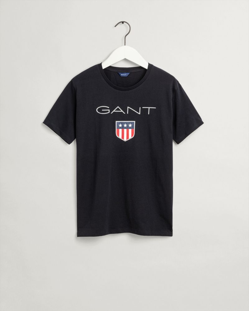 GANT GANT1014 T-Shirt Zwart