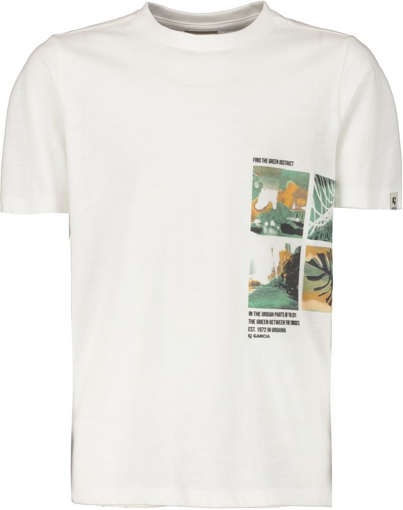 Garcia Jeans GC6569 T-Shirt boys T-shirt ss Wit