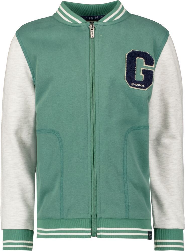 Garcia Jeans GC6511 Vest boys sweat cardigan Green