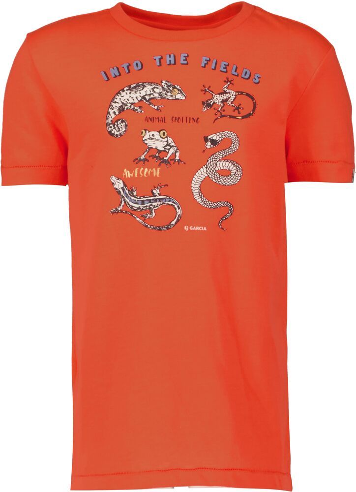 Garcia Jeans GC6072 T-Shirt boys T-shirt ss Oranje