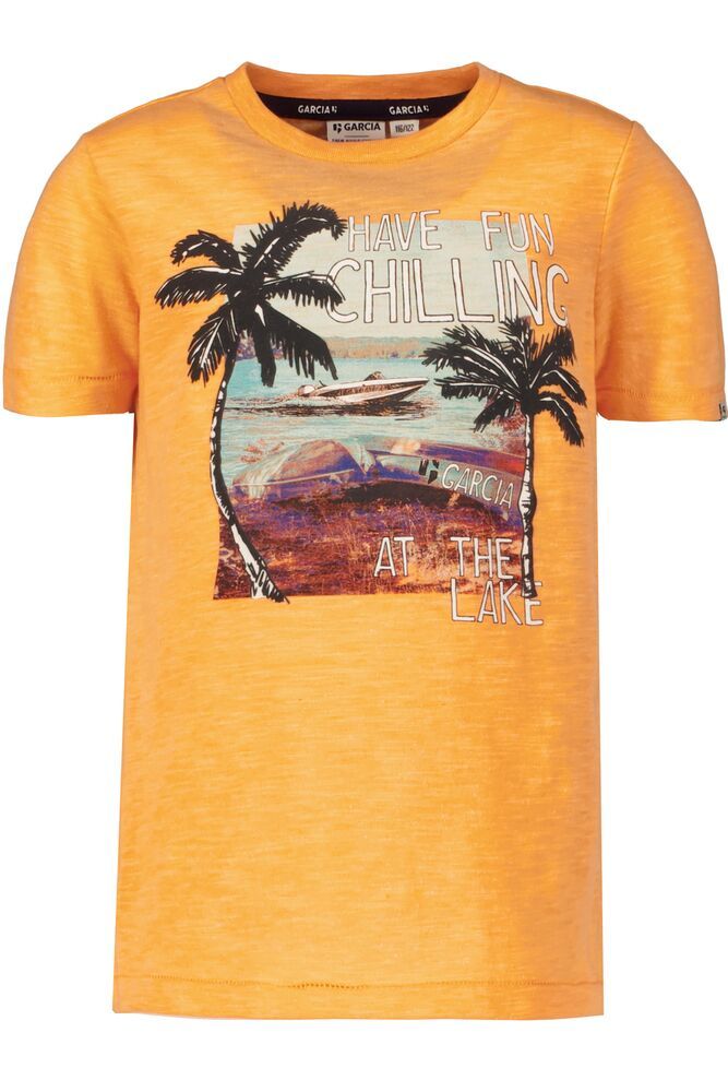 Garcia Jeans GC6083 T-Shirt boys T-shirt ss Oranje