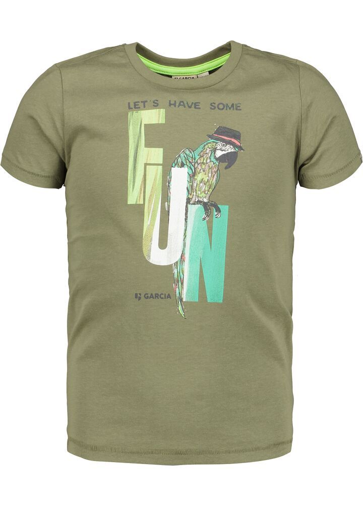 Garcia Jeans GC6299 T-Shirt boys T-shirt ss Green