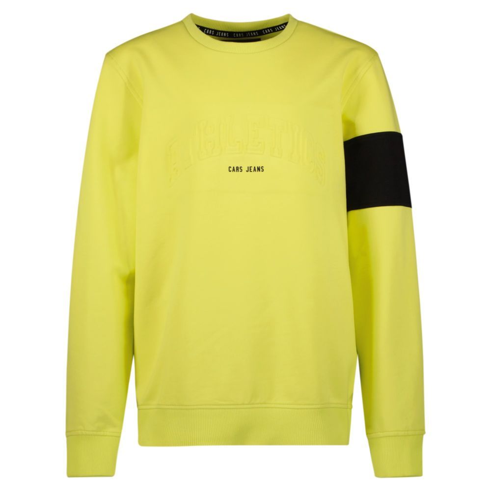 Cars CA7398 Trui / Sweater Kids CRAFTED SW Neon Yellow Yellow