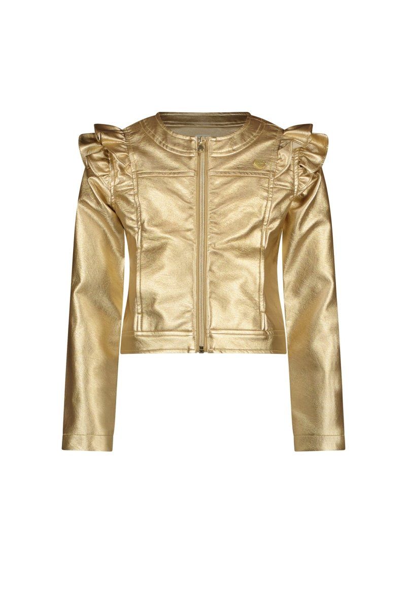 Jas ARLYN gold fake leather jacket Spring/Summer'24