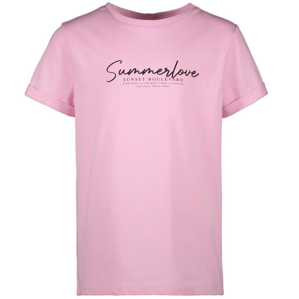 CA6522 T-Shirt Kids FELIZ TS Soft Pink