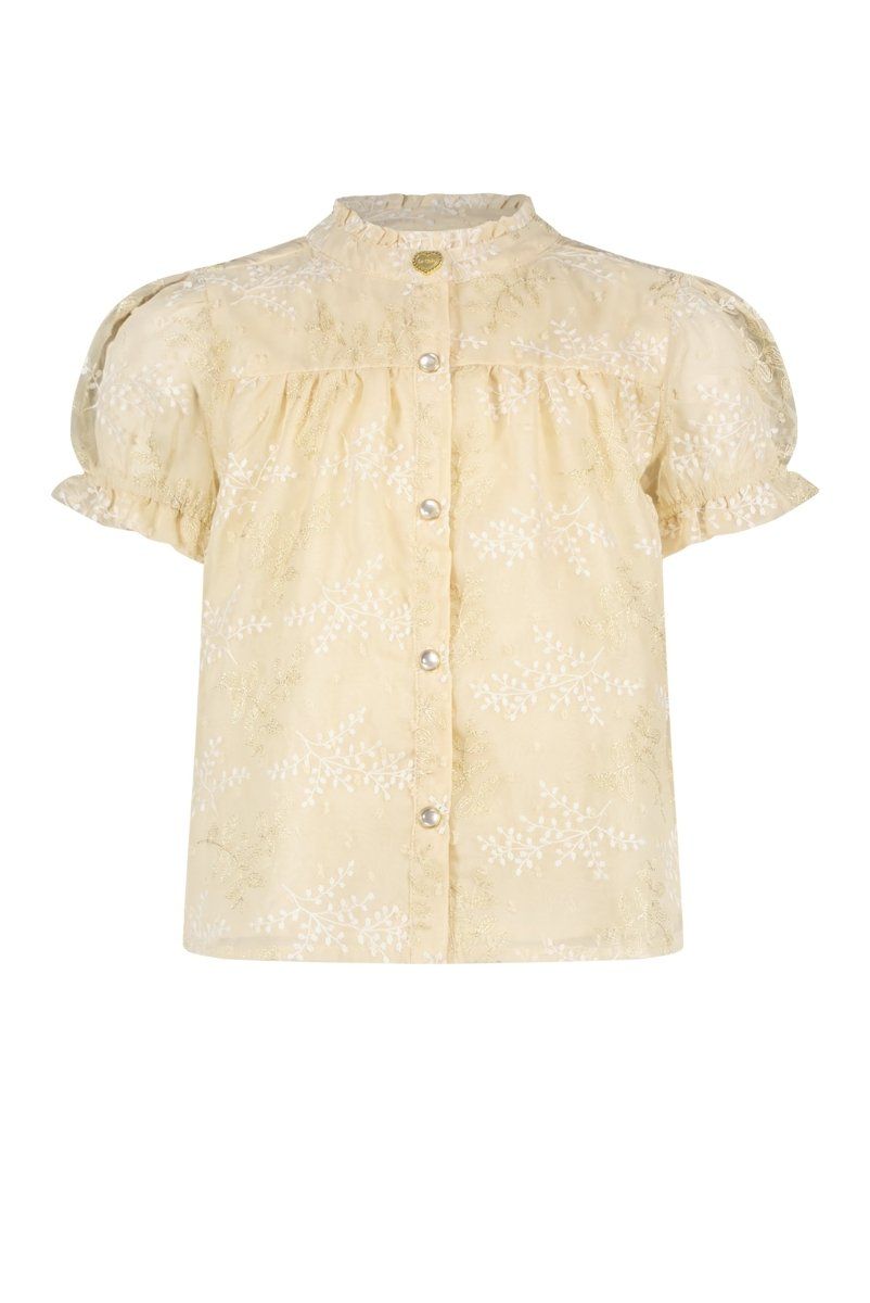 Blouse ELIXIR leaf-chiffon blouse Spring/Summer'24