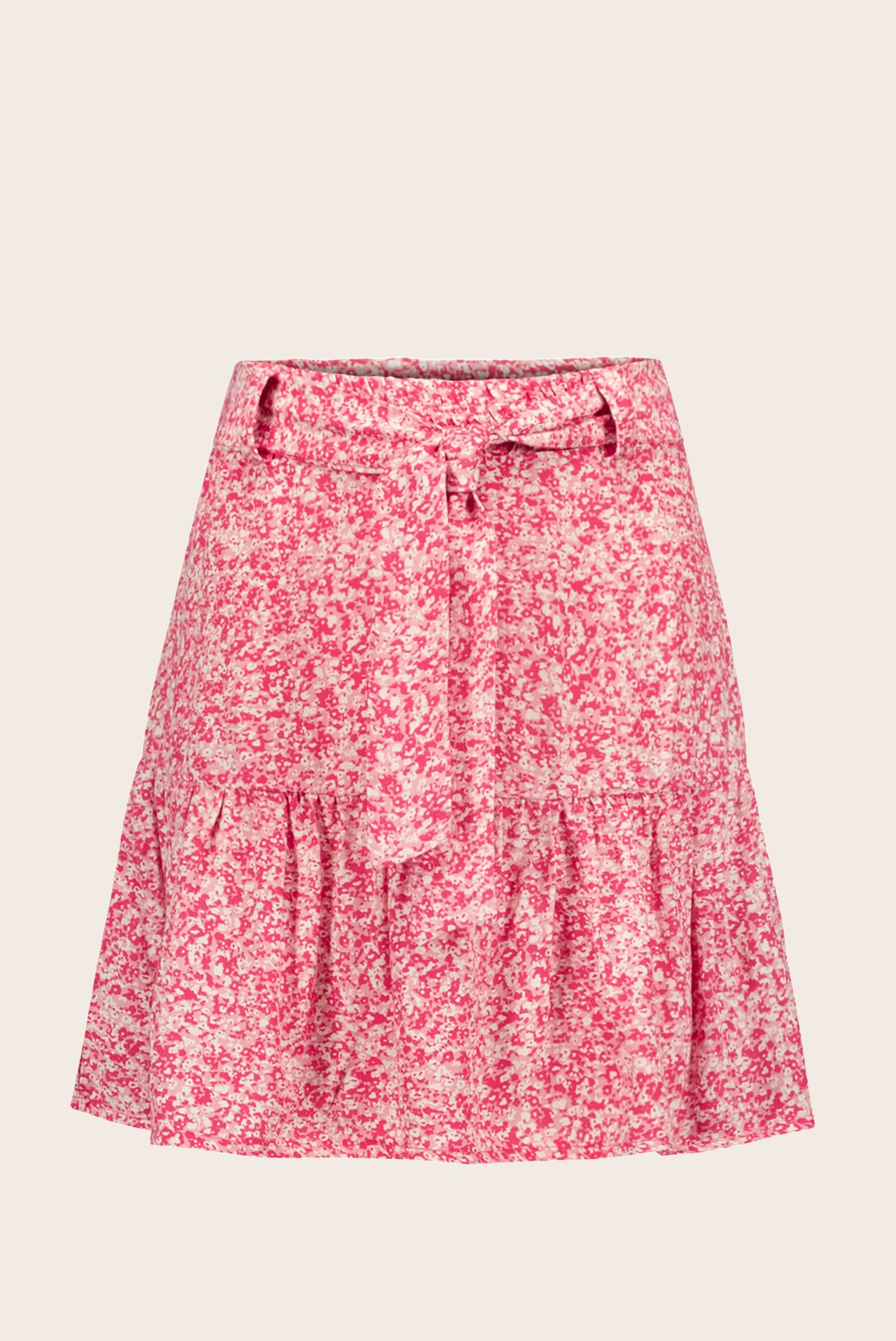 Rok Flo girls AOP small flower skirt belt