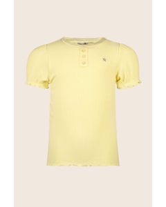 T-Shirt Top GIGI soft yellow
