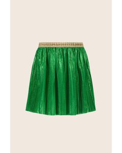 Rok Skirt VAIANA green metallic