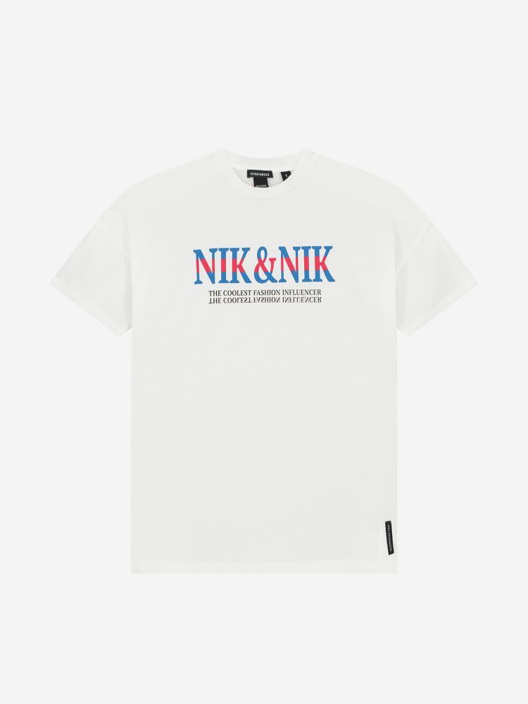 Nik&Nik NIK2805 T-Shirt Influencer Wit