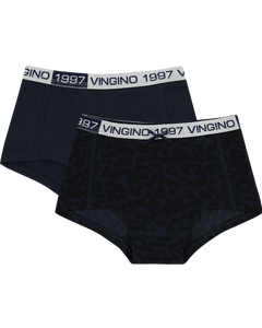 VN5128 Ondergoed  Vingino  G 124-3 Leopard Love 2-Pack