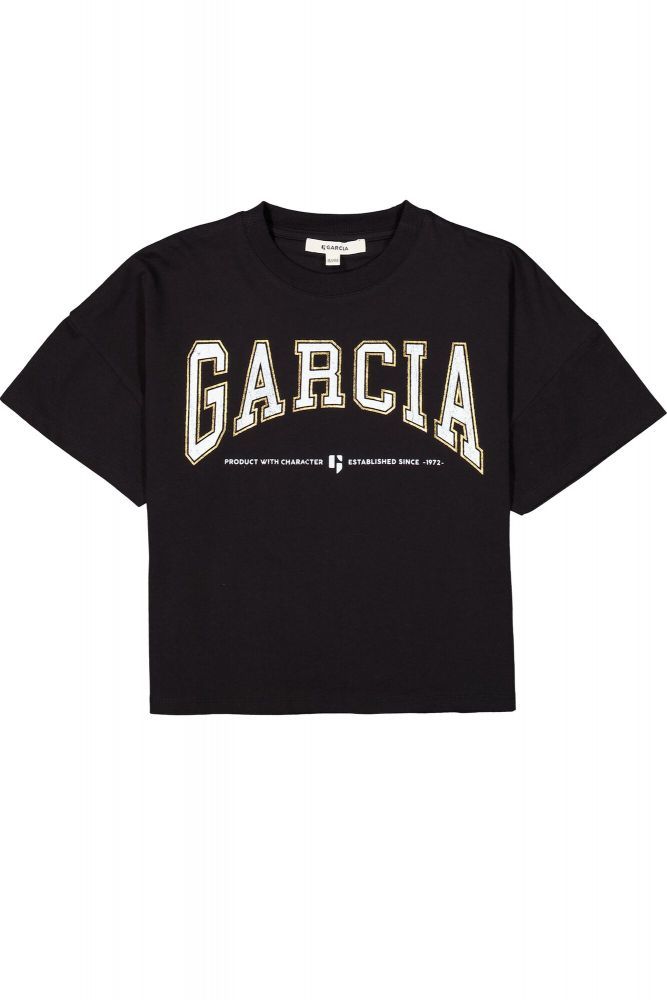 Garcia Jeans GC6662 T-Shirt Zwart