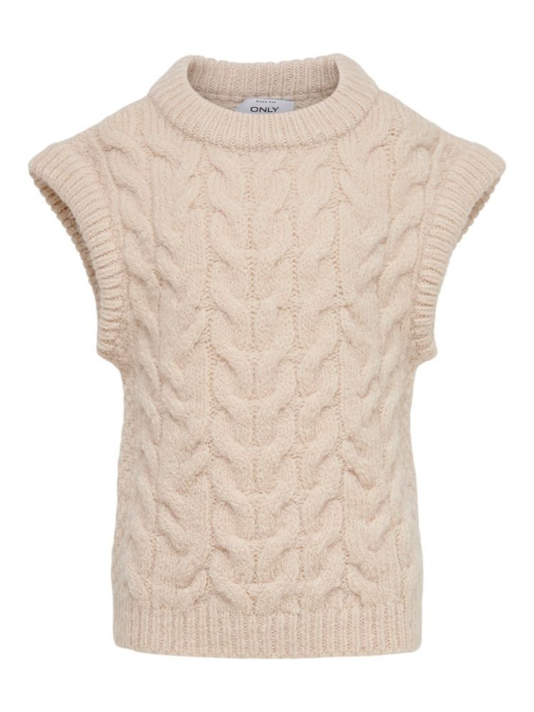 Only ONLY1540 Trui / Sweater KONSiena Creme
