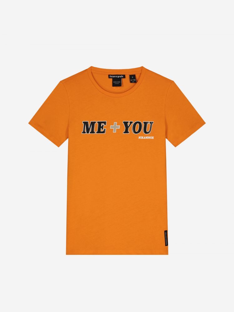 Nik&Nik NIK3639 T-Shirt Me + You Oranje