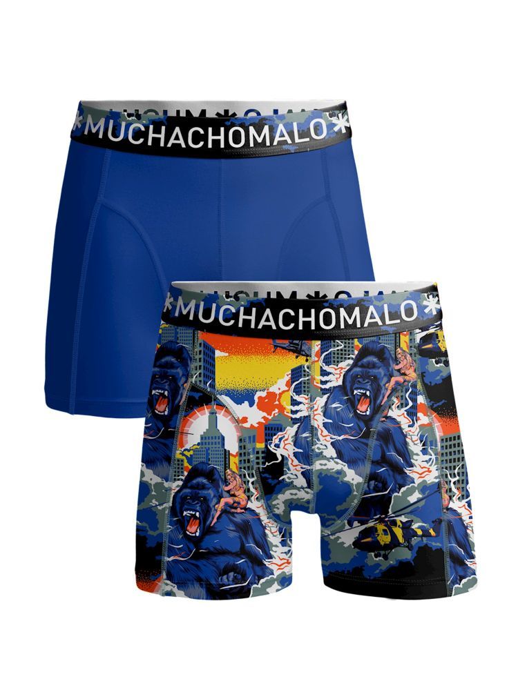 Muchachomalo MU1324 Ondergoed 2-Pack Blauw