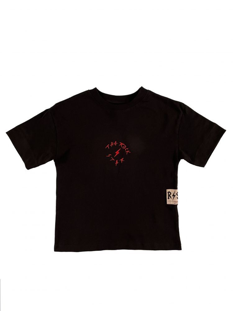 RCKSTR RCK1046 T-Shirt Zwart