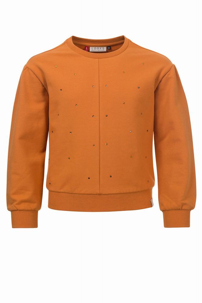 Little LOOXS LOO1594 Trui / Sweater Oranje