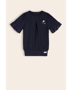 T-Shirt Kaby Rib Top Navy Blazer