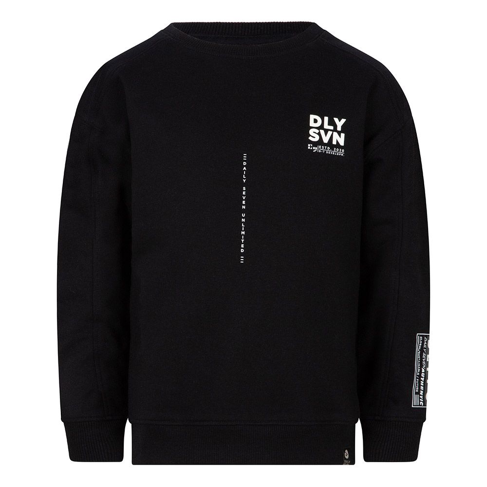 Daily7 DLY1135 Trui / Sweater Zwart