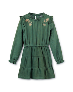 Jurk Mouseline jurk groen