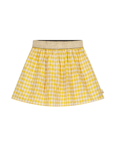 Rok Girly yellow blocked skirt