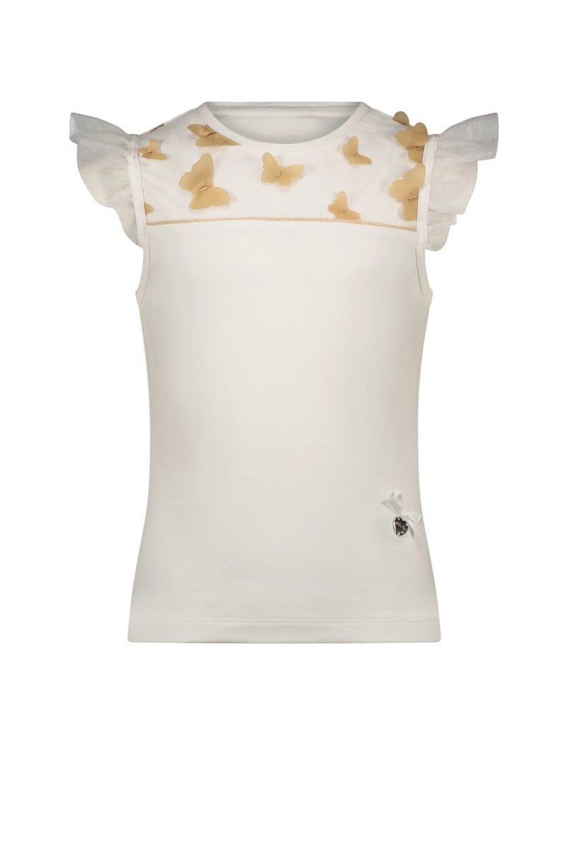 NAAMAH butterfly lace top