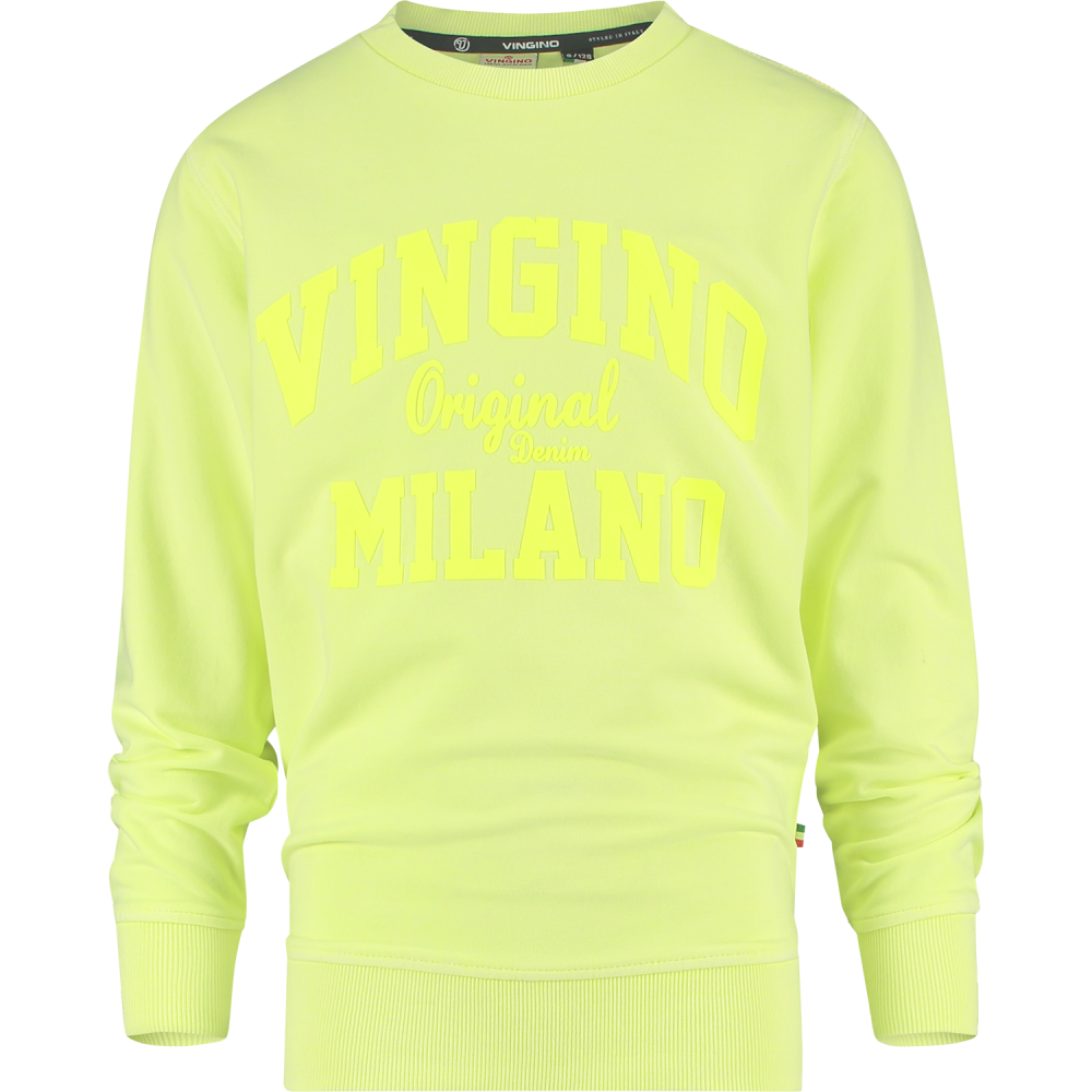 Vingino VN5324 Trui / Sweater B-LOGO-SWEAT-GD-CREW Geel