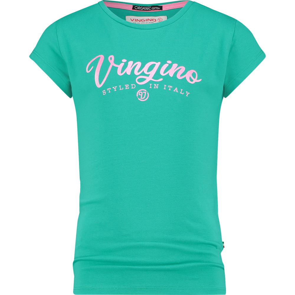 Vingino VN5387 T-Shirt G-Logo-Tee-RNSS Groen