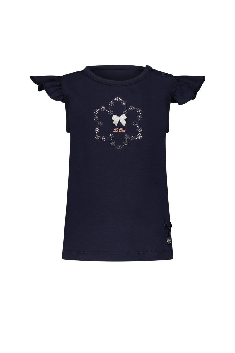 T-Shirt NOSSA daisy rhinestone T-shirt