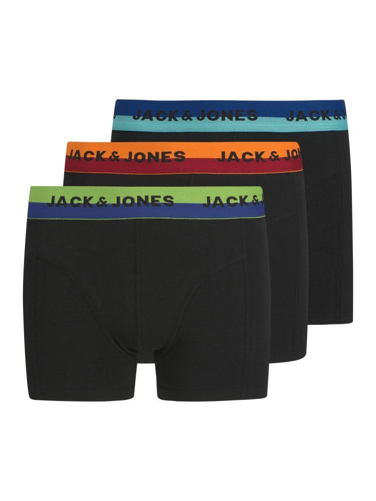 Jack&Jones Junior JR1596 Ondergoed 3-Pack Zwart