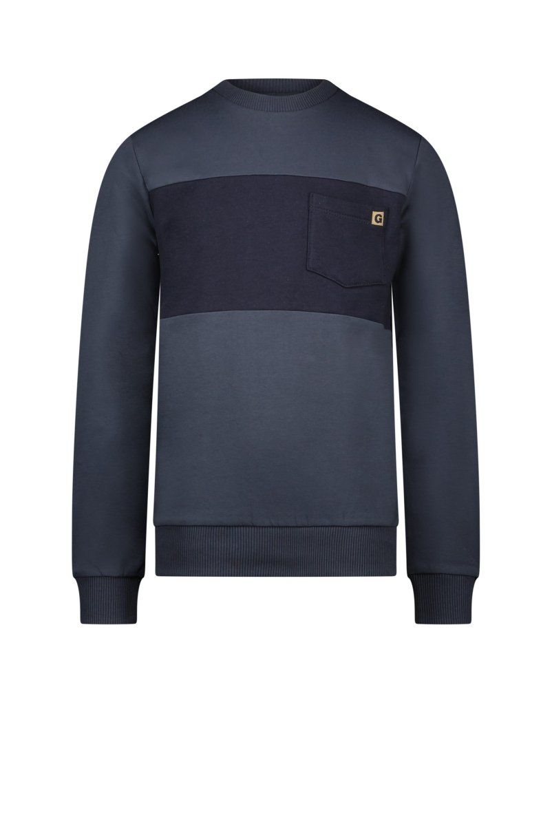 Trui / Sweater OLIVER chest-pocket sweater