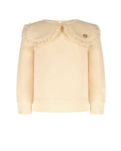 Trui / Sweater OSLO frills & pearls sweater mini