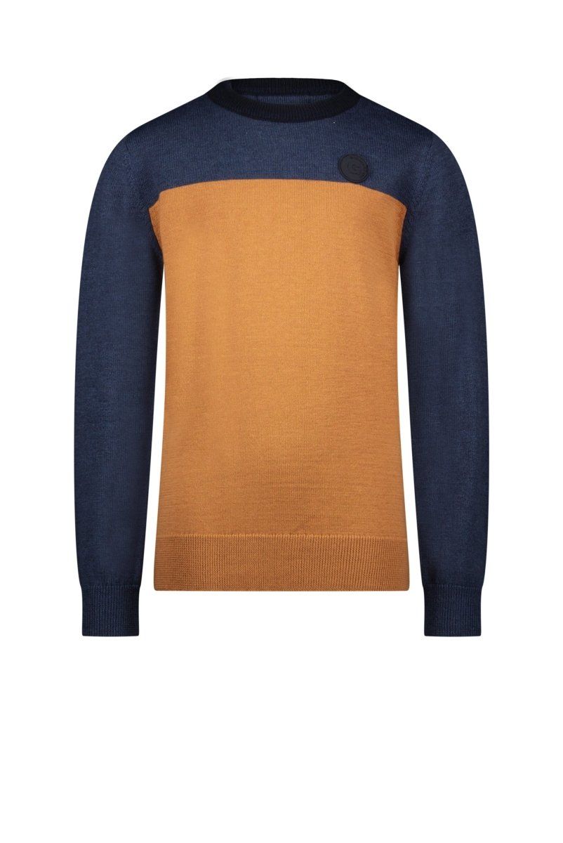 OWEN two-tone pullover