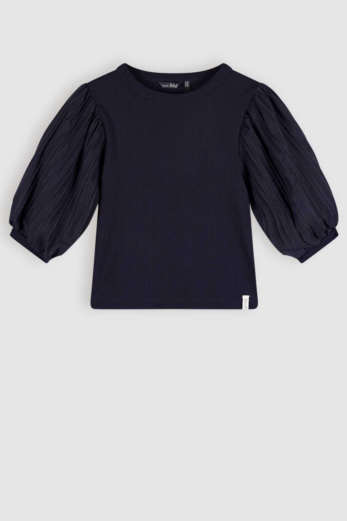 T-Shirt Kylia Cropped Top Navy