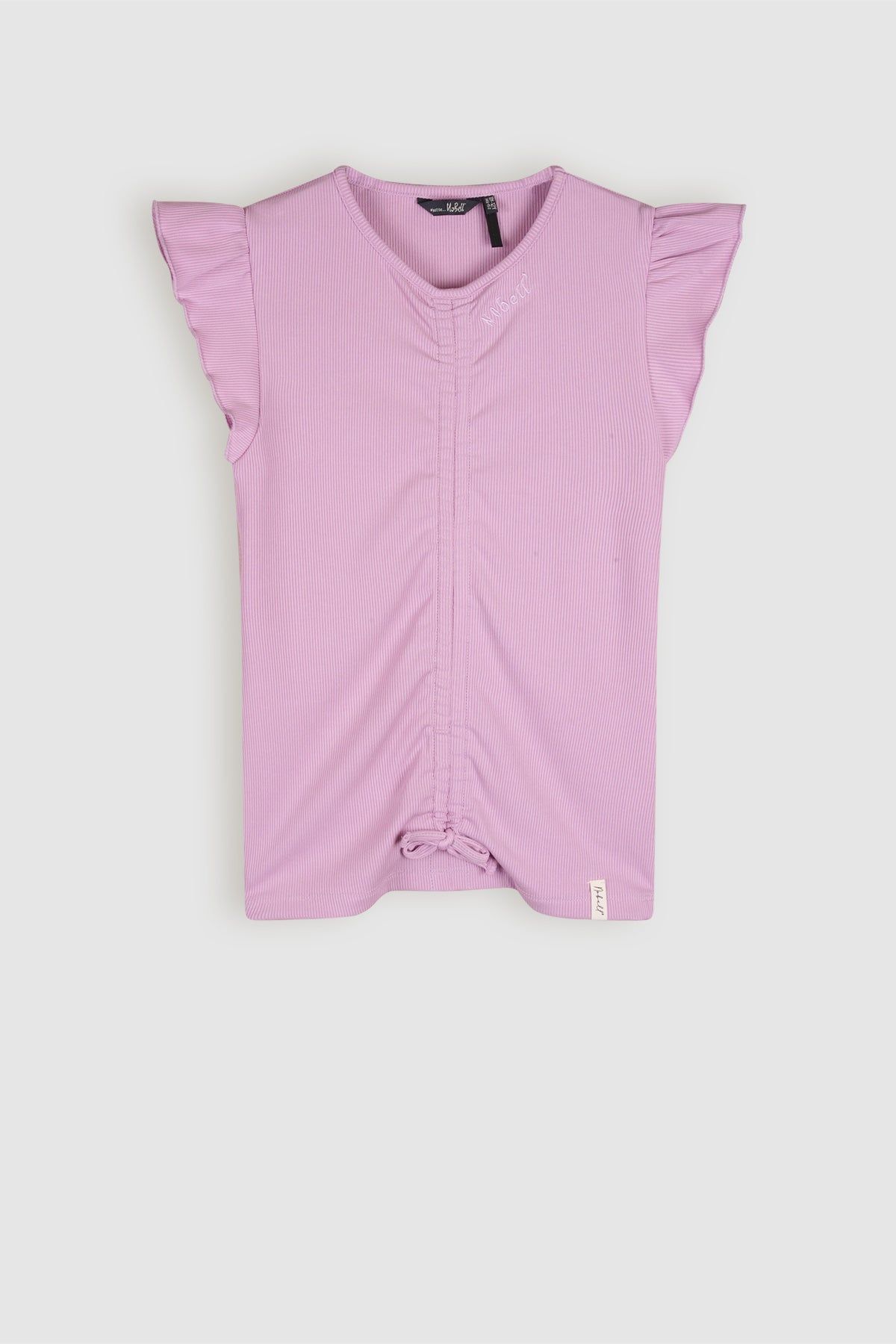 T-Shirt Krisp Rib Tshirt Roze