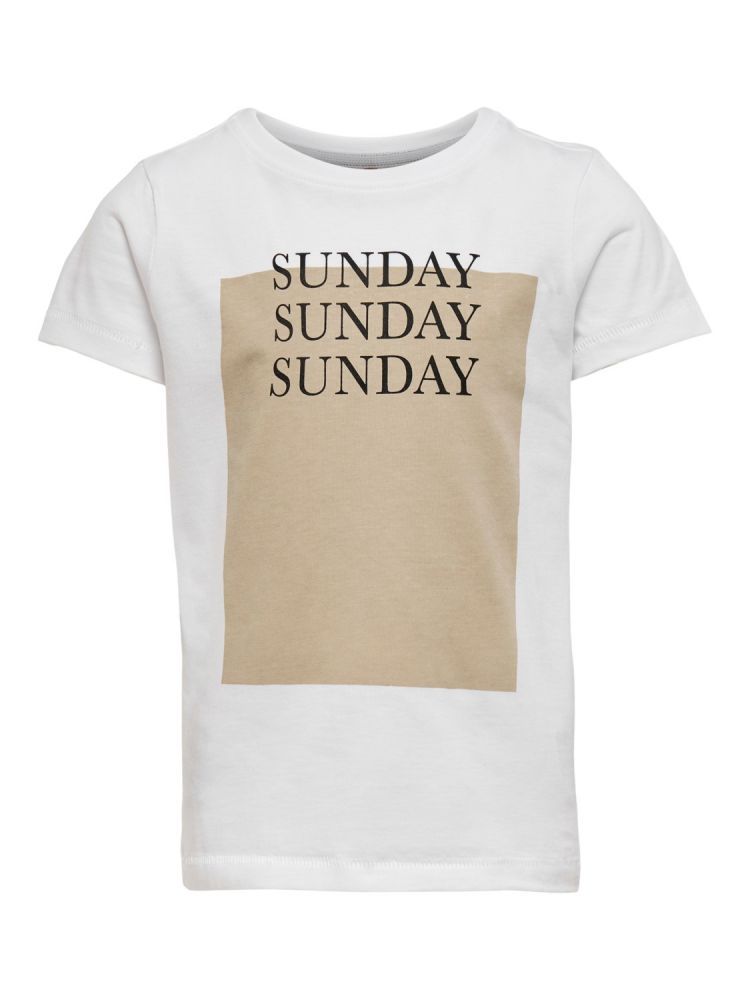 Only ONLY1888 T-Shirt KONWeekday Wit