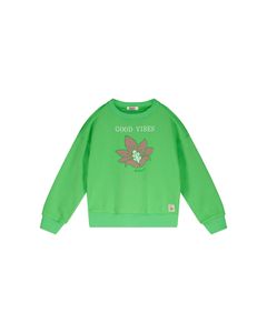Trui / Sweater Luna crewneck sweater KEYSTONE Green