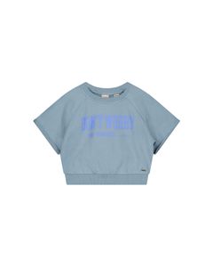 Trui / Sweater Luna short sleeve sweater LADY Indigo