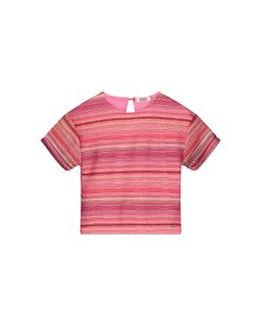 T-Shirt Luna fancy knit top CAMILLE