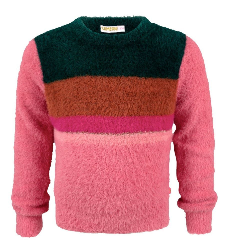 Someone SOM2122 Trui / Sweater Moss Roze