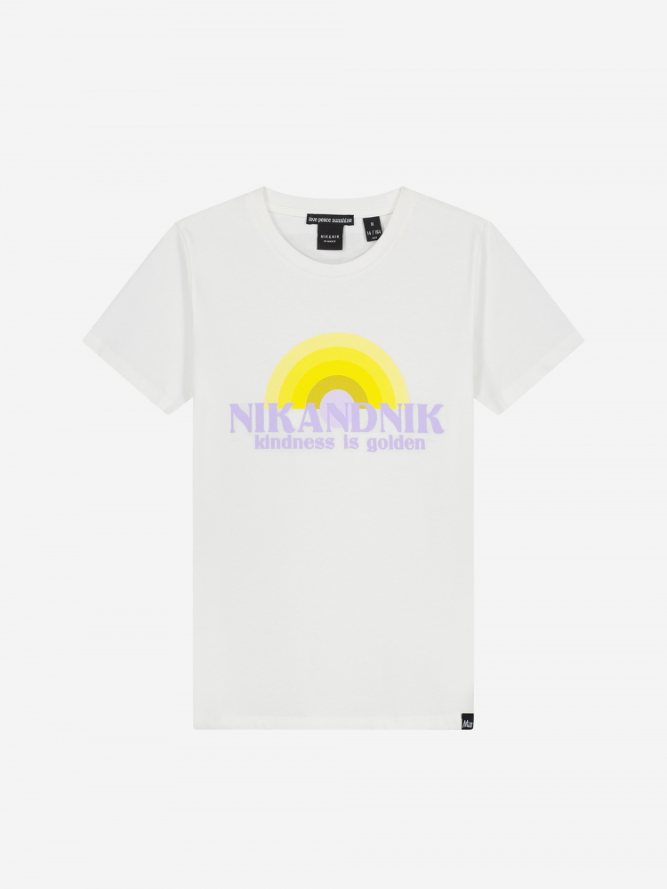 Nik&Nik NIK4442 T-Shirt Kindness Wit