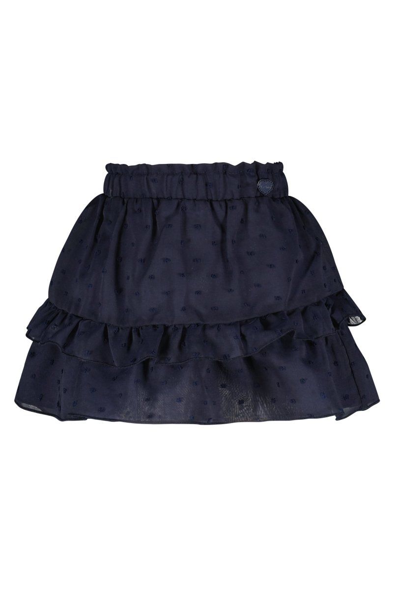 Rok TAMAR dotted mesh skirt mini