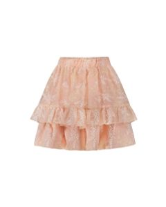 Rok TAMAR leaf-chiffon skirt Spring/Summer '24