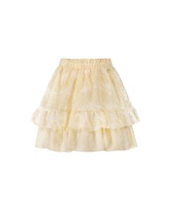 Rok TAMAR leaf-chiffon skirt Spring/Summer '24