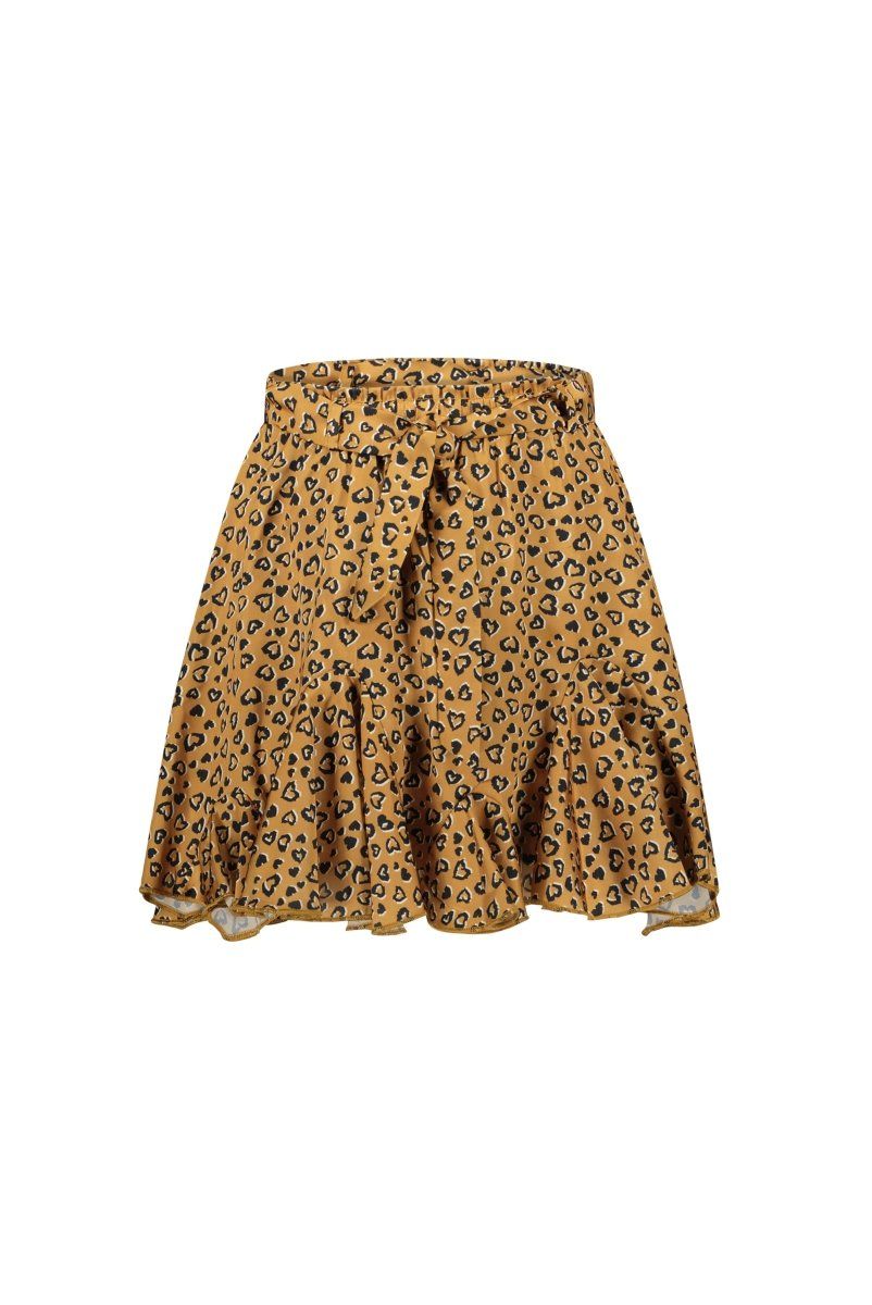 Rok TECLA fancy leopard skirt