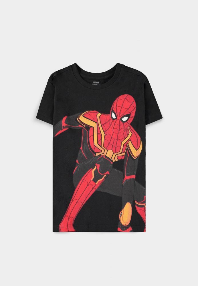 Spider-Man: No Way Home Marvel - Spider-Man - Boys Short Sleeved T-shirt Black
