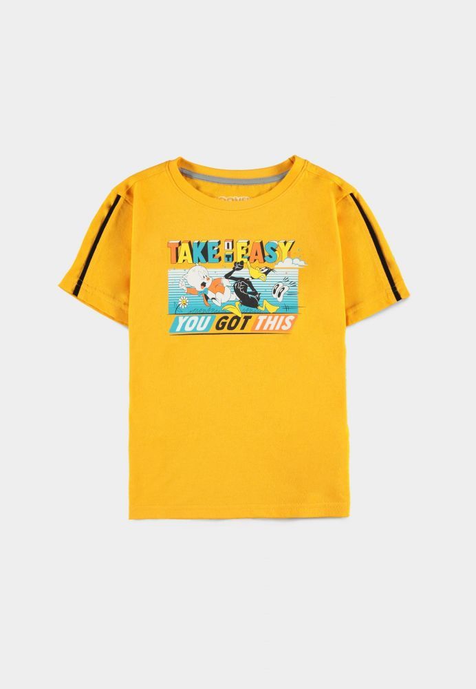 Looney Tunes Core Looney Tunes (Kids) - Boys Short Sleeved T-shirt Yellow